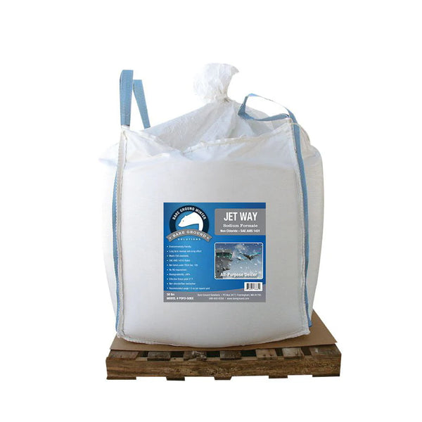 1000 lb Sack of Bare Ground Jet Way Sodium Formate Granular Deicer