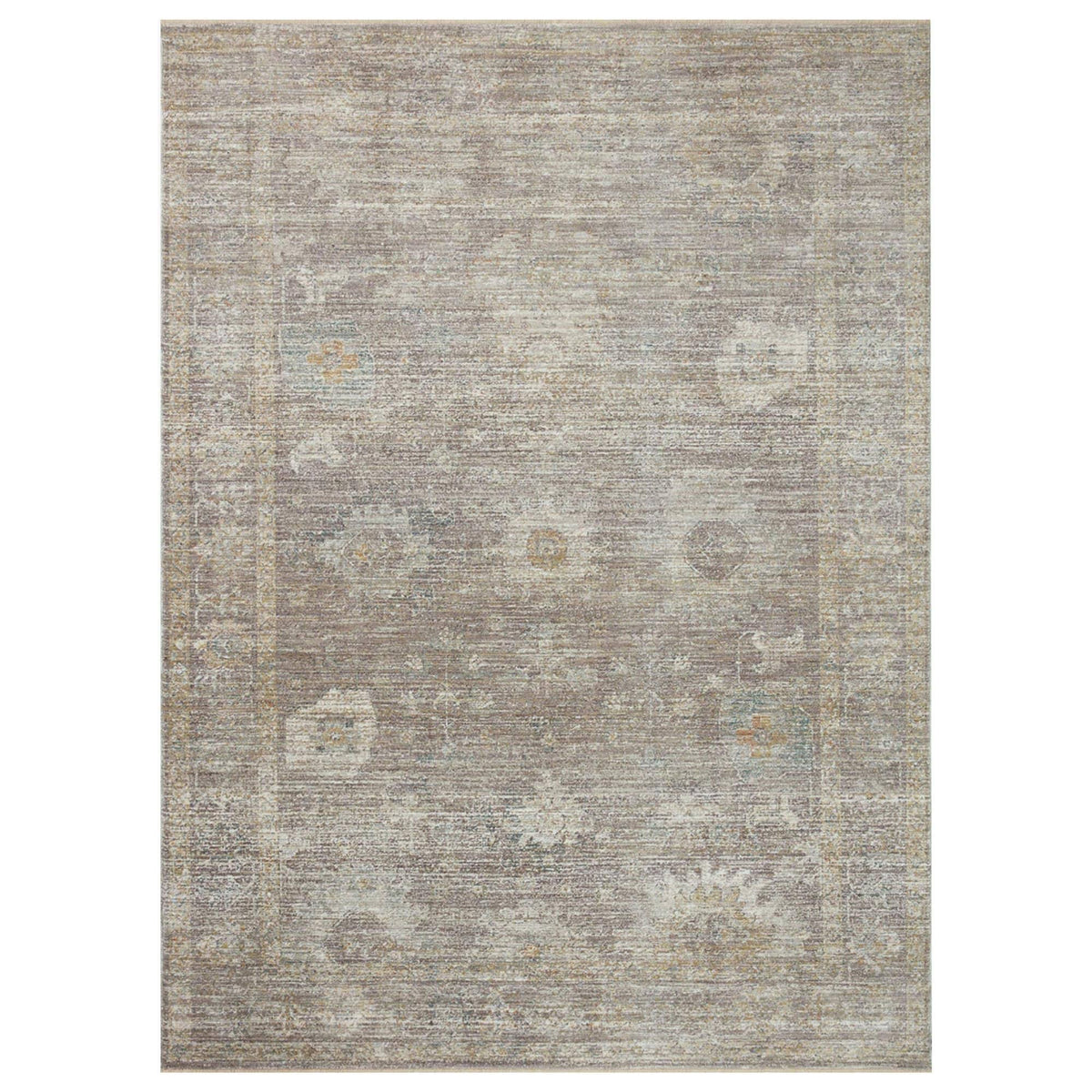Magnolia Home by Joanna Gaines x Loloi 7'10" 10'0" Stone/Natural Large Millie MIE - 05 Area Rug