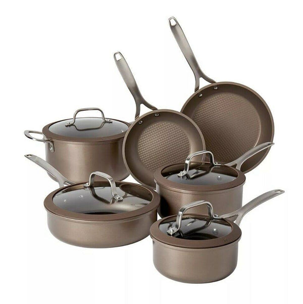 10 - pc. Textured Titanium Nonstick Cookware Set