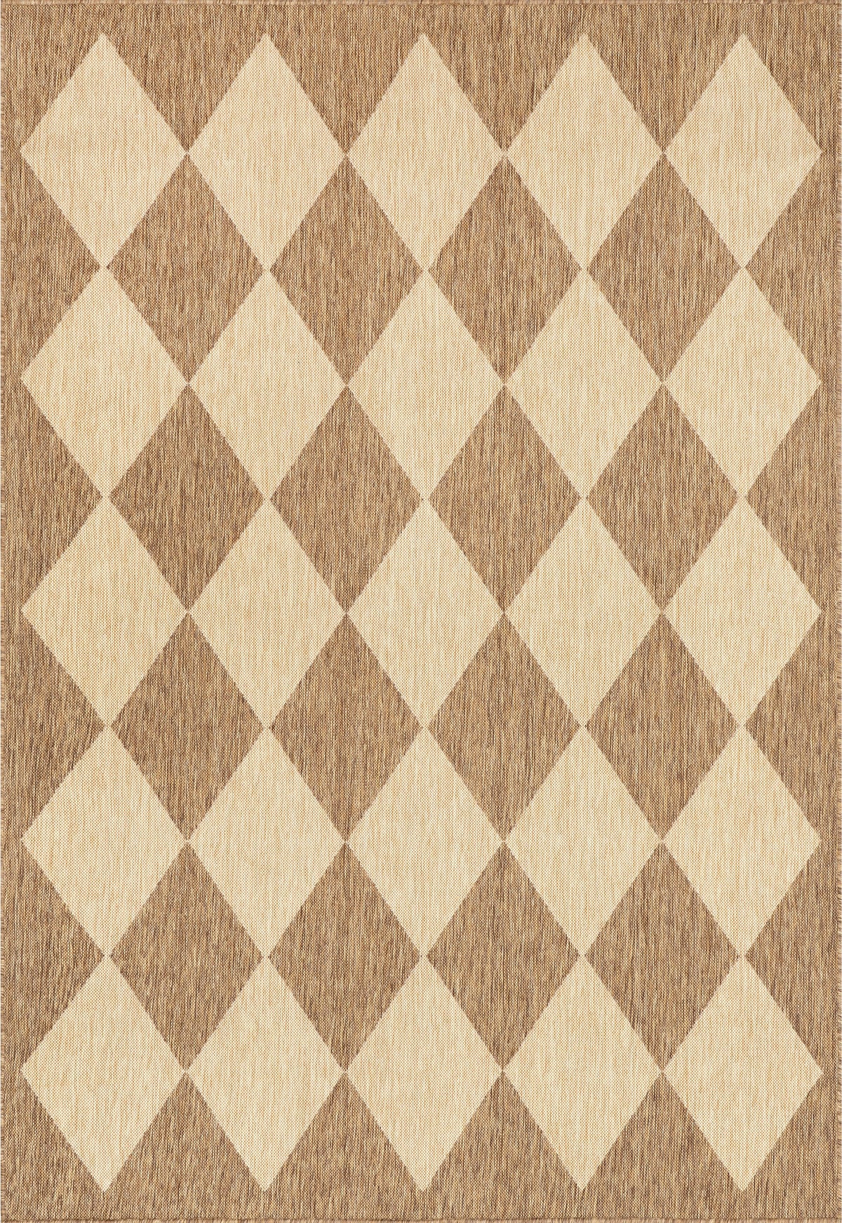 NuLOOM Sabina Diamond Trellis Indoor/Outdoor Area Rug - Beige 4' x 6'
