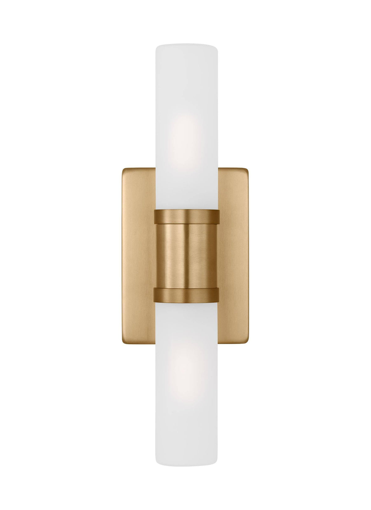 Keaton Two Light Bath Vanity in Satin Brass