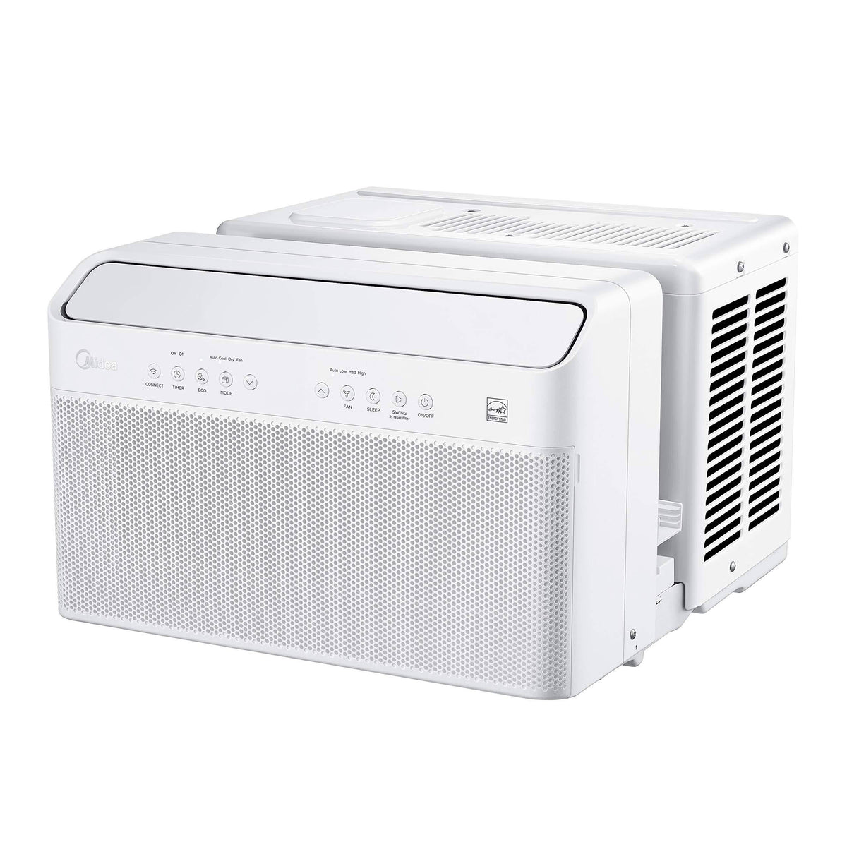 Midea 10, 000 BTU U - Shaped Inverter Window Air Conditioner 9x