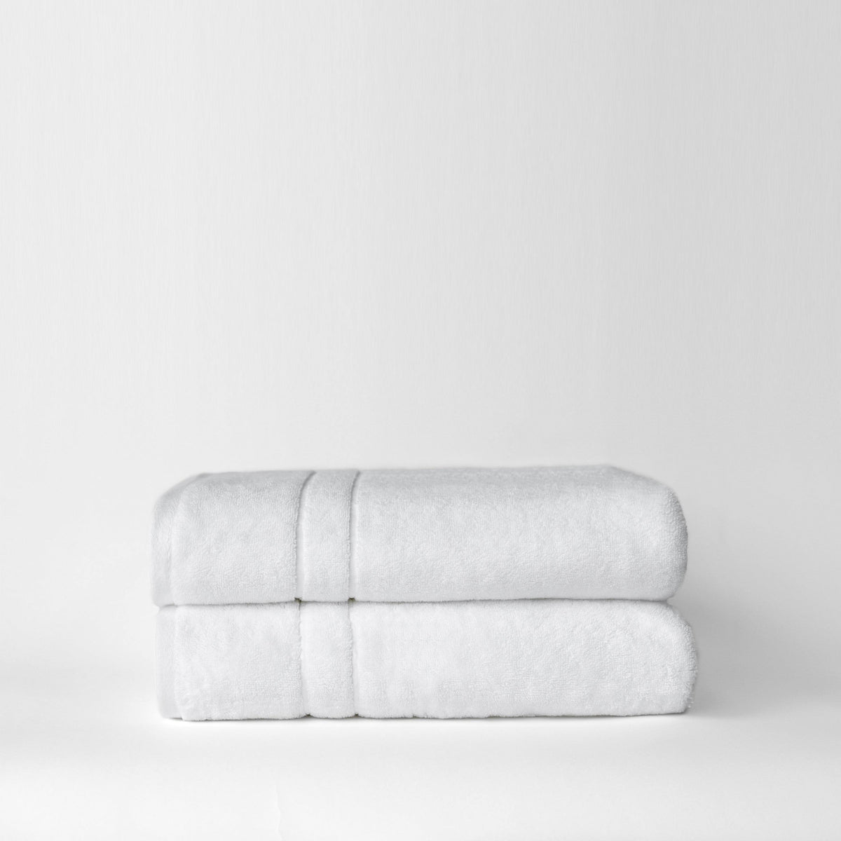 Cozy Earth Premium Plush Bath Towels - White