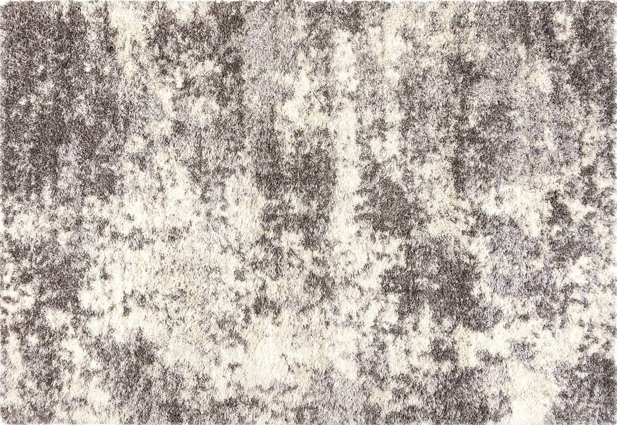 Gertmenian Anjou 5 x 7 Patmos Gray Indoor Abstract Area Rug - 17961