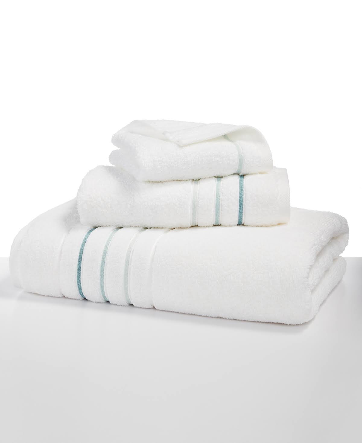 Hotel Collection Ultimate Borderline 30" x 56" Bath Towel, Created for Macy's - Green