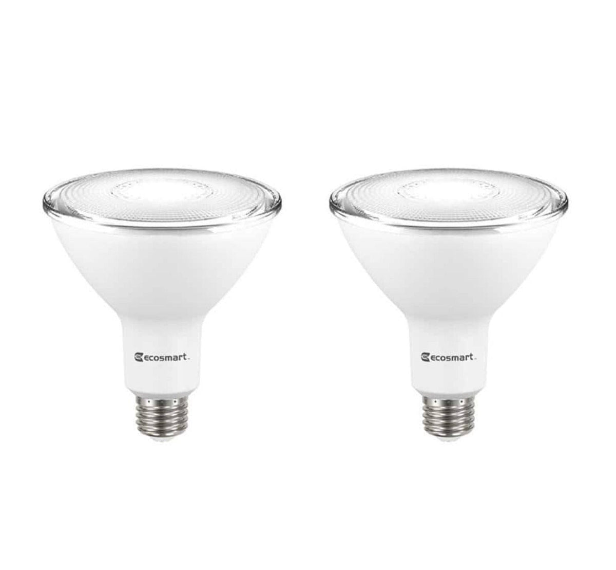 Ecosmart 120 - Watt Equivalent PAR38 Dimmable Energy Star Flood LED Light Bulb Bright White (2 - Pack)