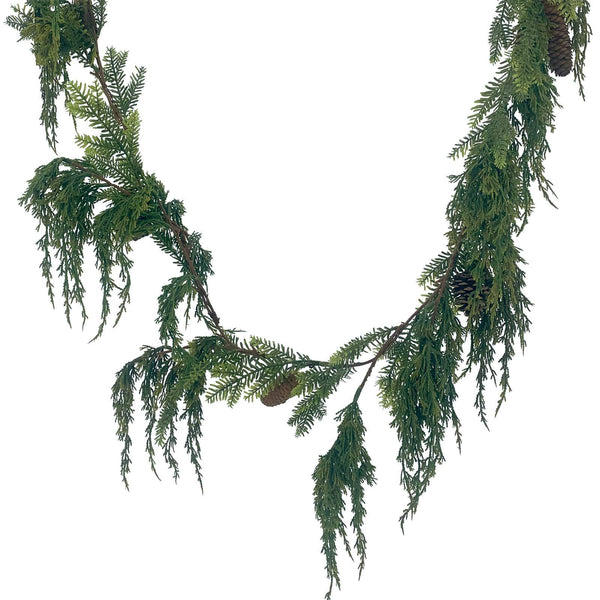 6ft. Cedar Garland by Ashland - Christmas Garland, Ribbon, and Trimming