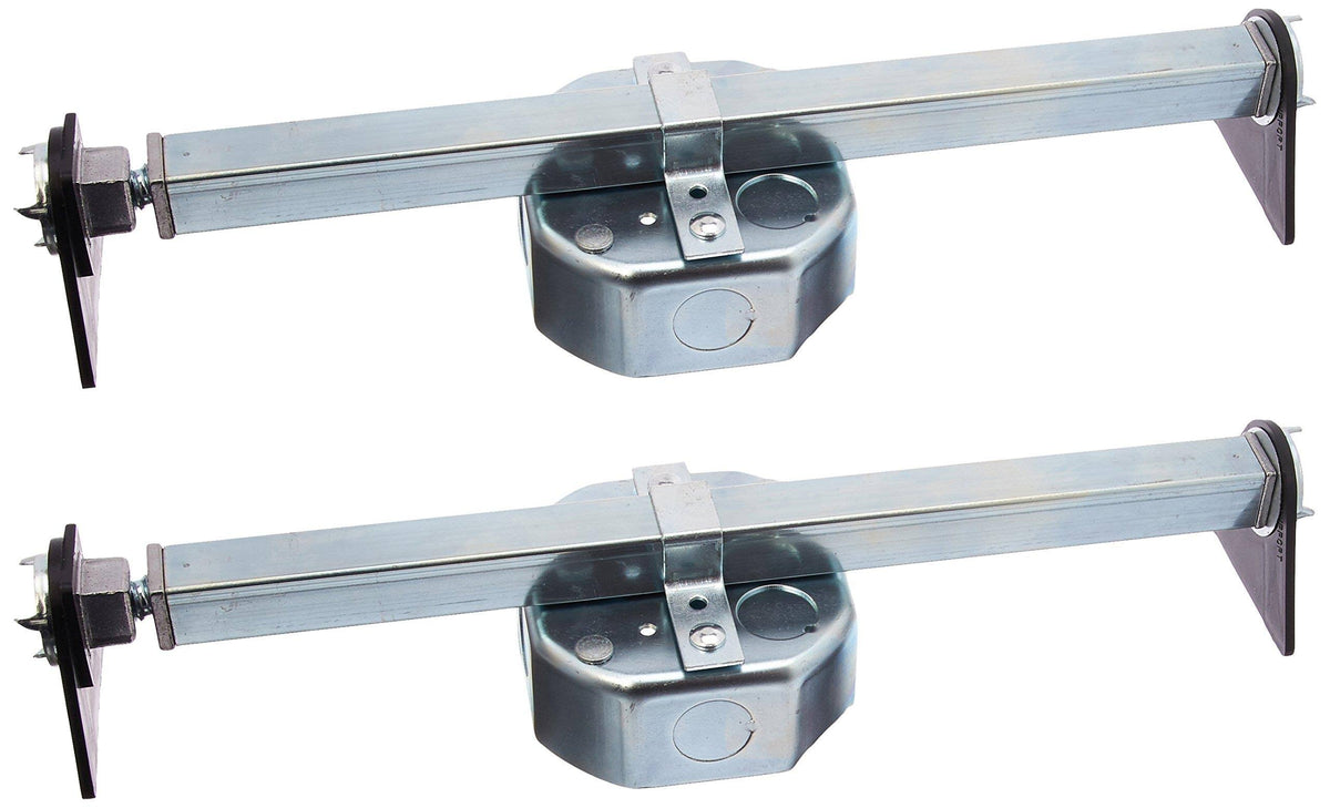 Westinghouse Lighting 0110000 Saf - T - Brace for Ceiling Fans 3 Teeth Twist and Lock - 2 Pack