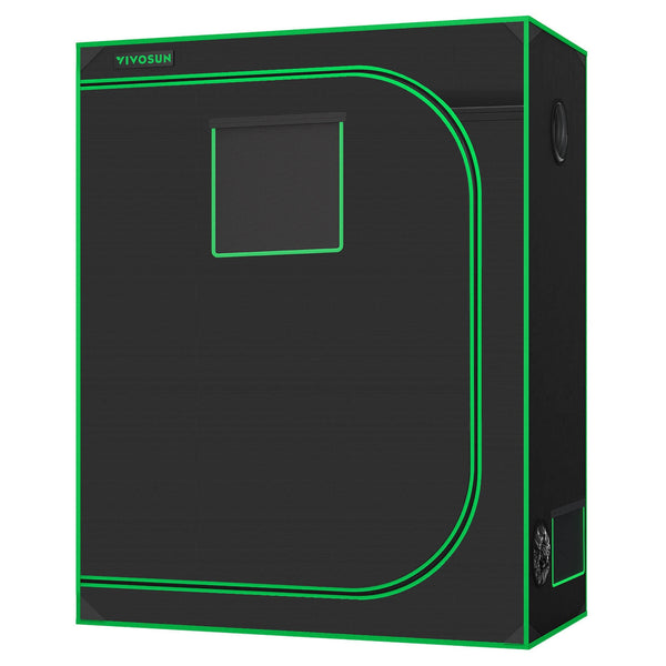 4x2 Grow Tent S425, 2 - 4 Plants Use, High Reflective Mylar with Observation Window and Floor Tray for Hydroponics Indoor Plant 48�ɡ� x 24�ɡ� x 60�ɡ�