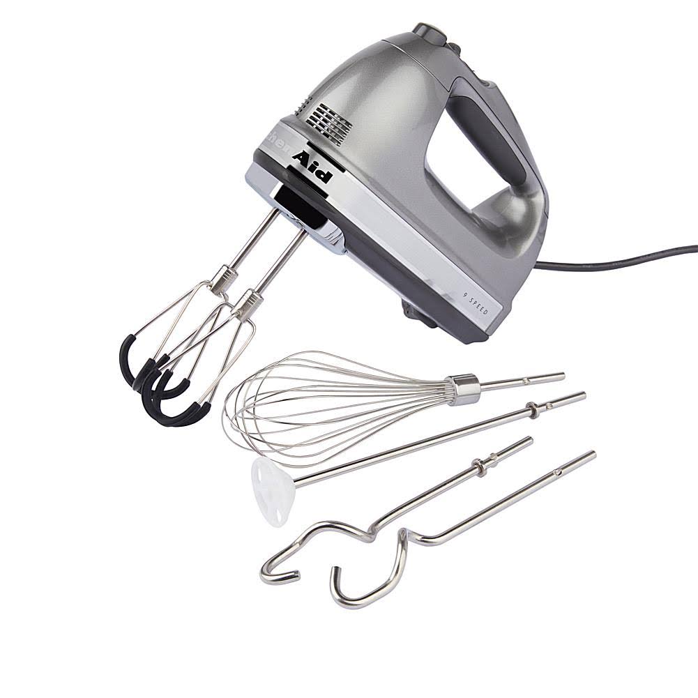 KitchenAid 9 - Speed Digital Hand Mixer w/ FlexEdge Beaters, Onyx Black