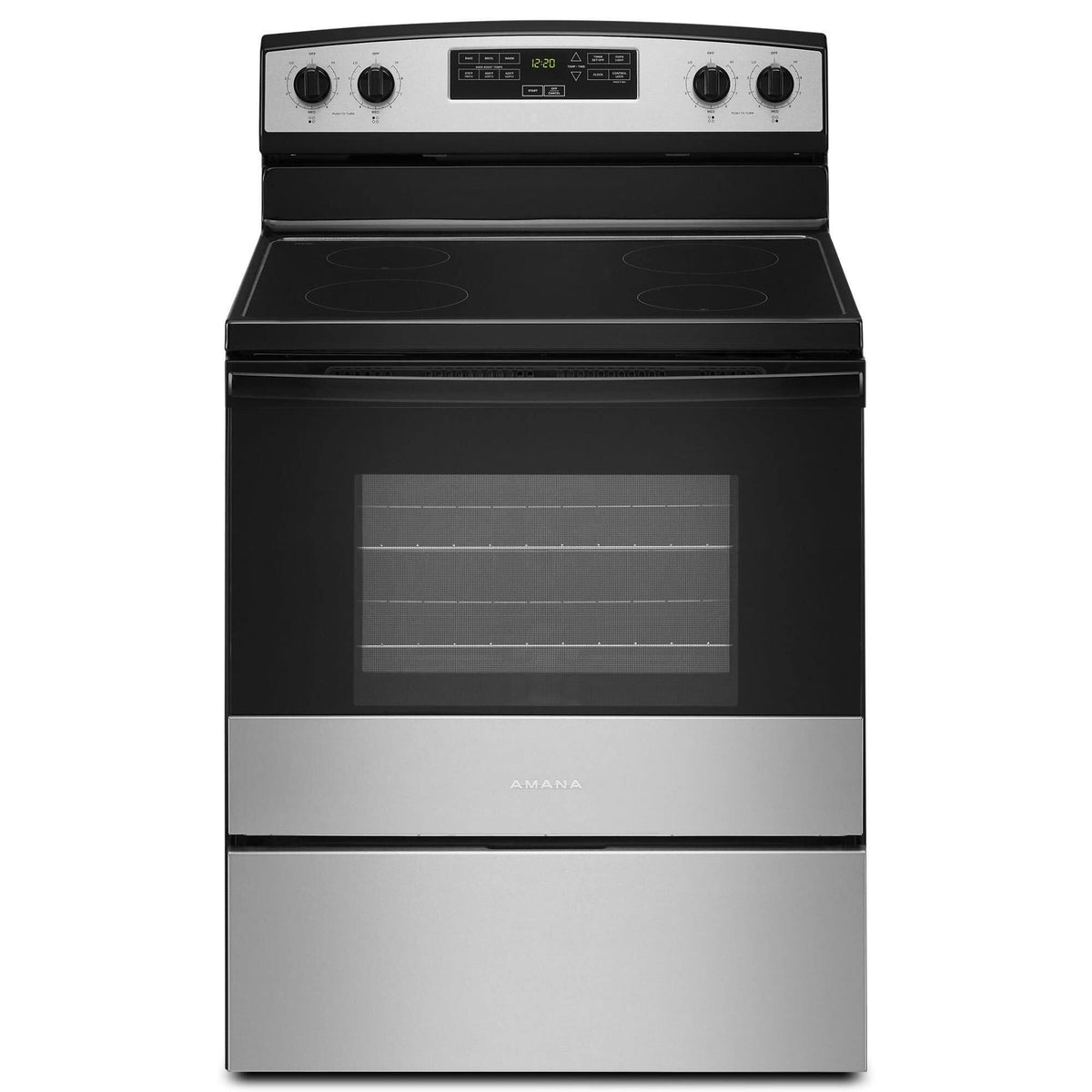 Amana 30 - Inch Electric Range with Extra - Large Oven Window