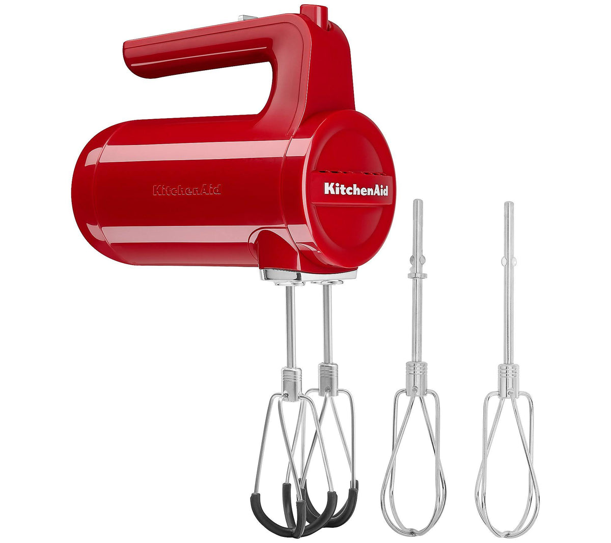 KitchenAid Cordless 7 - Speed Hand Mixer w/FlexEdge Beaters, Empire Red