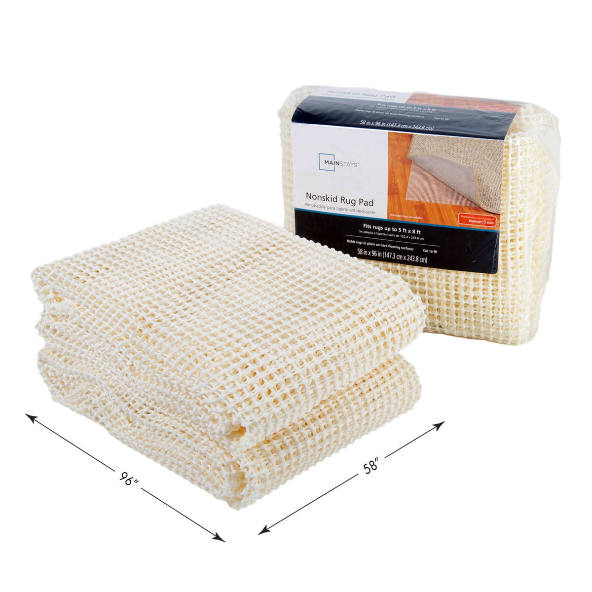 Mainstays Non - Skid Rug Pad - 2 ft x 6 ft